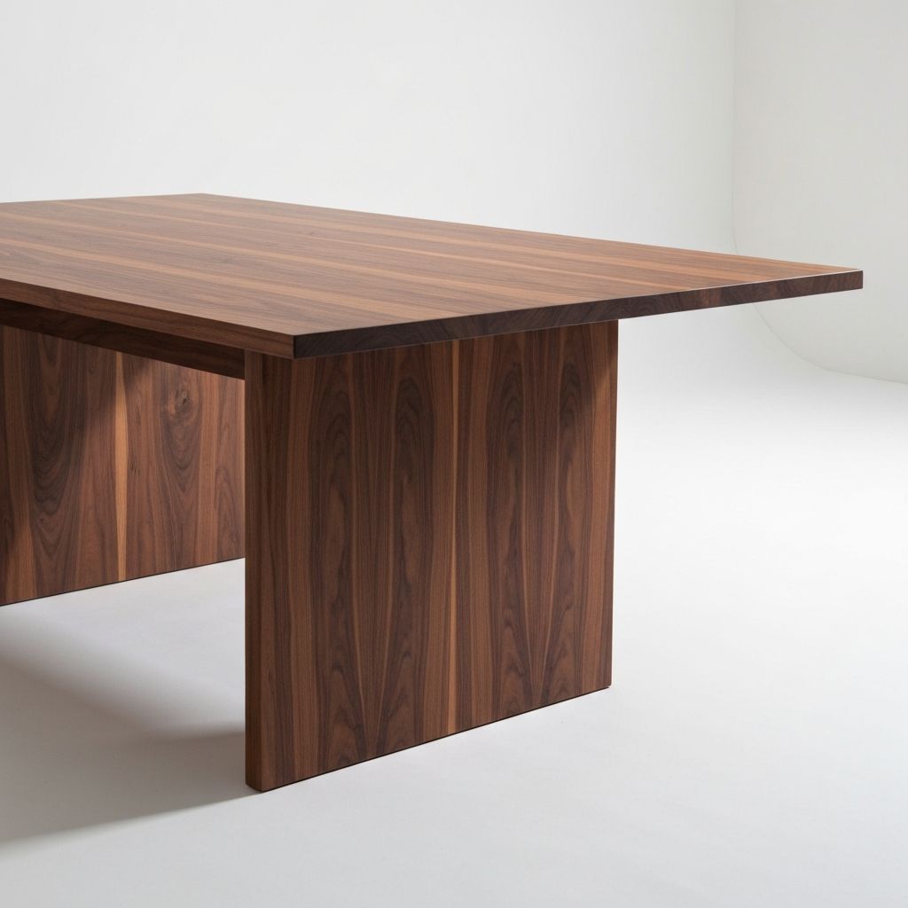 월넛 다이닝 테이블